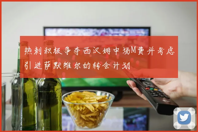 热刺积极争夺西汉姆中场M费并考虑引进萨默维尔的转会计划